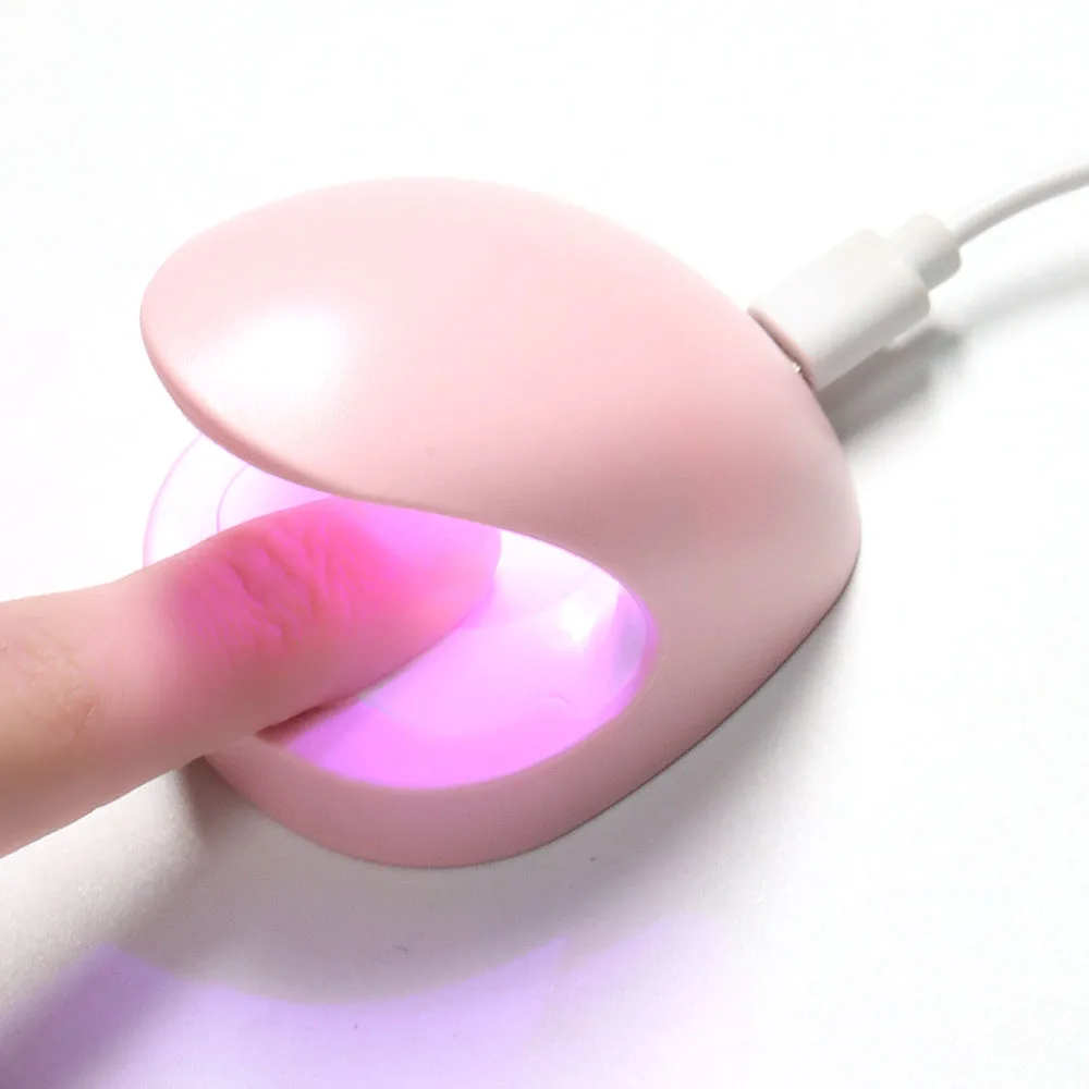 LINMANDA Mini Nail Dryer Single Finger Led Uv Nail Lamp Portable Nail Dryer With Usb Cable Gel Nail Polish Dryer For Travel Use