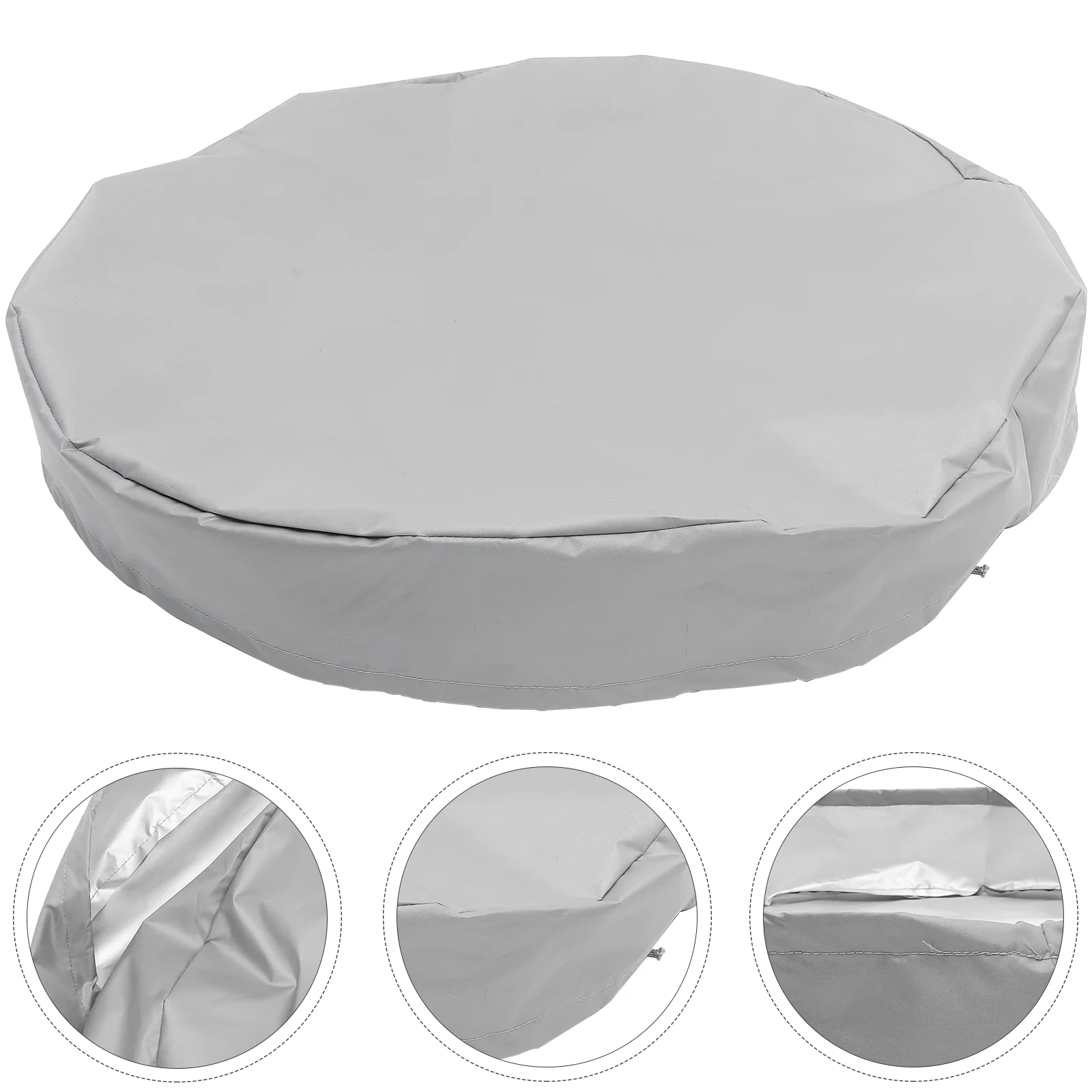 

Sealed Bucket Top Cover Buckets Outdoor Covers for Rain Trash Can Lid Oxford Cloth Water Tank Barrel Protective