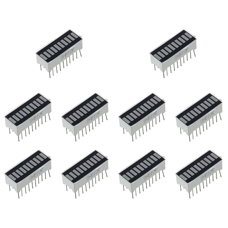 A74E-10X 10 세그먼트 빨간색 LED 막대 그래프 디스플레이