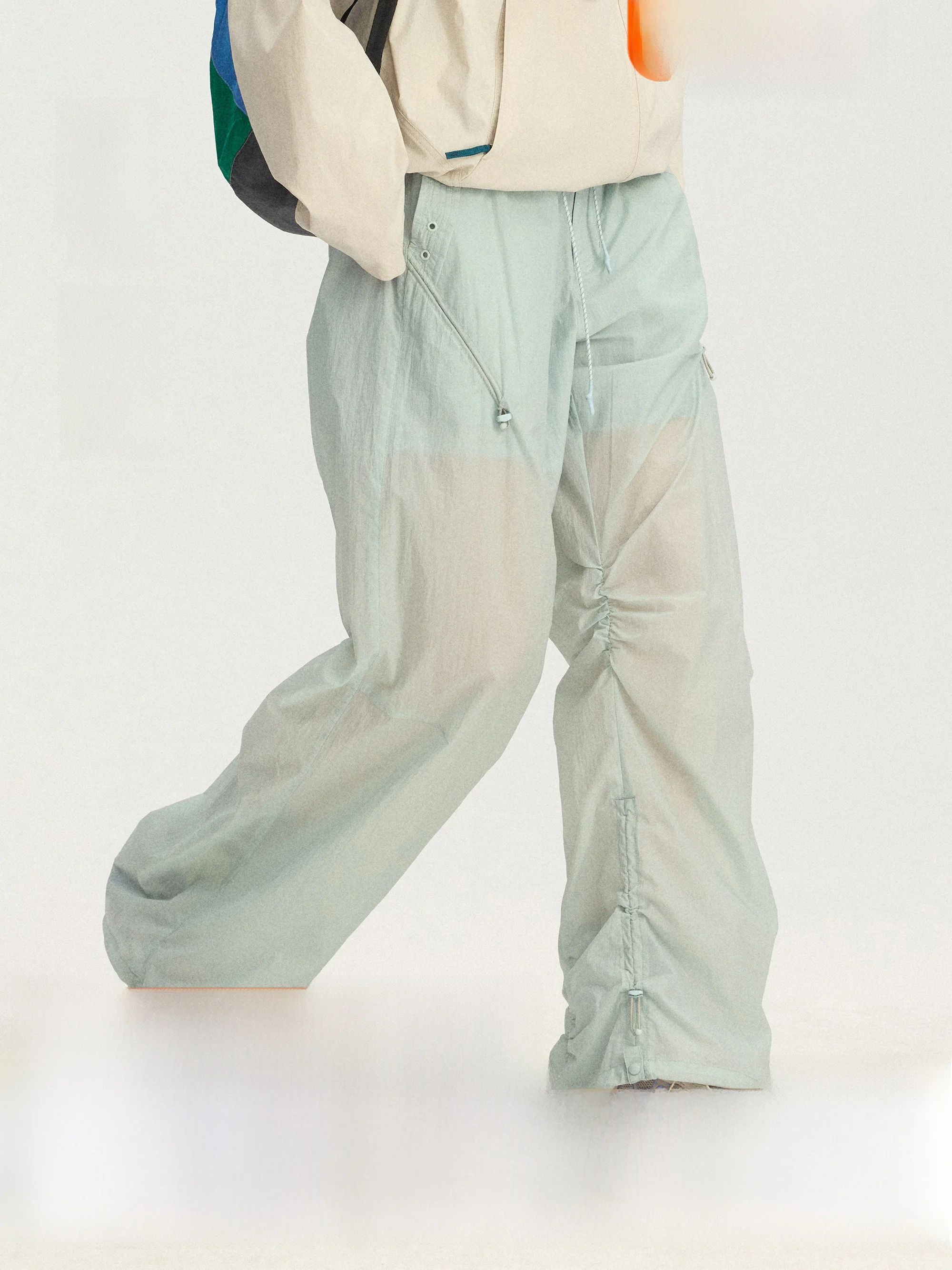 

Monterest Lightweight Outdoor Water-Resistant UPF50 Sunshade Adjusting Casual Pants Paratrooper Style Drawstring Low Waist Ny...