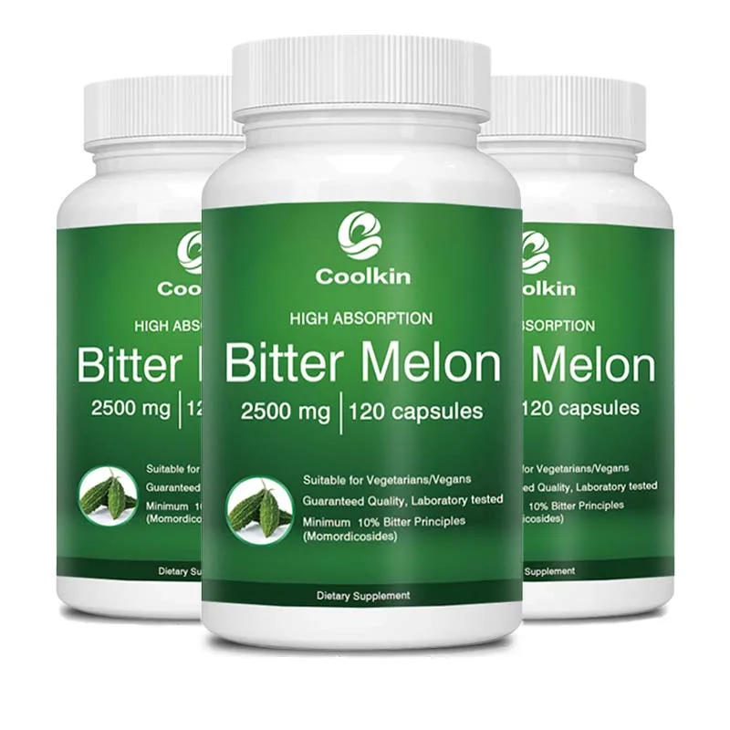 

Bitter Melon Capsules - Blood Sugar Balance, Promote Glucose Metabolism, Digestive Health