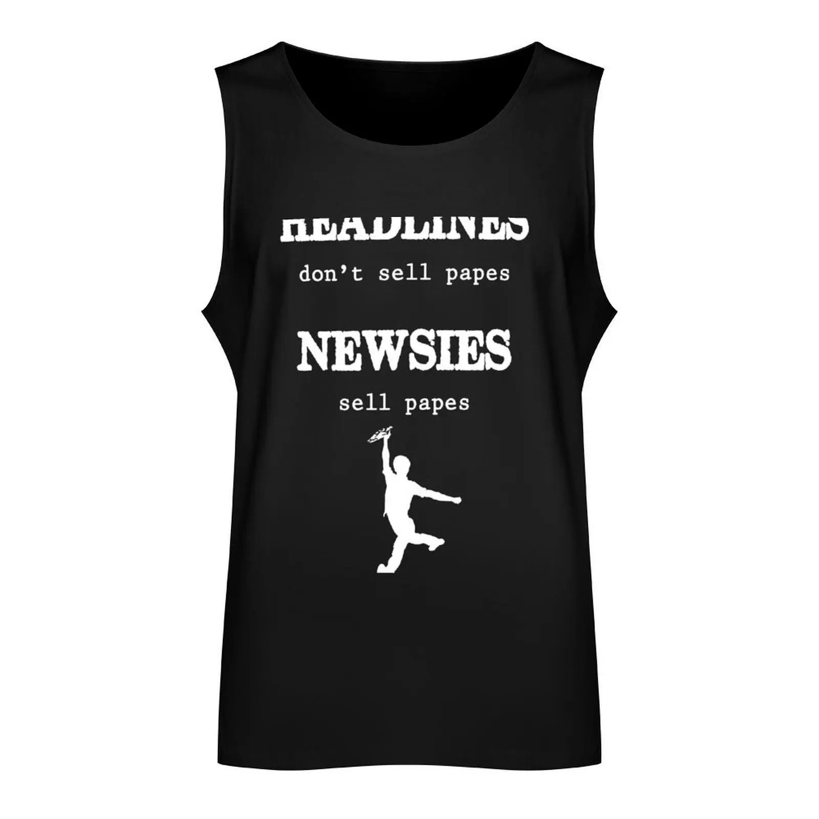 Newsies Sell Papes Tank Top Men's clothing brands Clothing