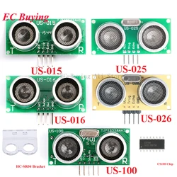 US-100 US-015 US-016 US-025 US-026 CS100 HC-SR04 Ultrasonic Ranging Sensor Module Board Distance Measuring Detector For Arduino