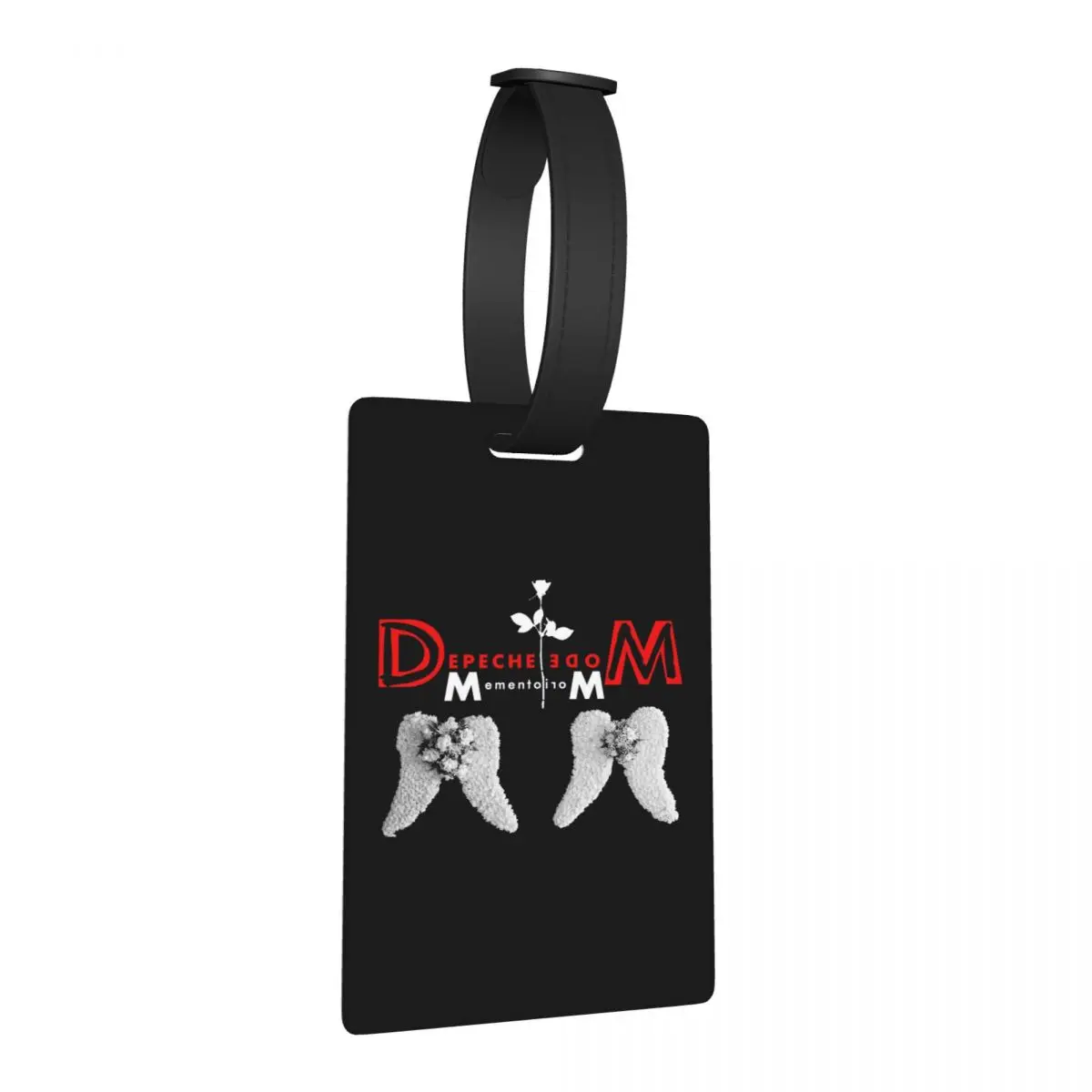 Etiquetas para equipaje Depeche Cool Mode Music Violator, accesorios para maletas, etiqueta de identificación para equipaje de viaje, soporte para etiquetas de embarque, nombre, dirección