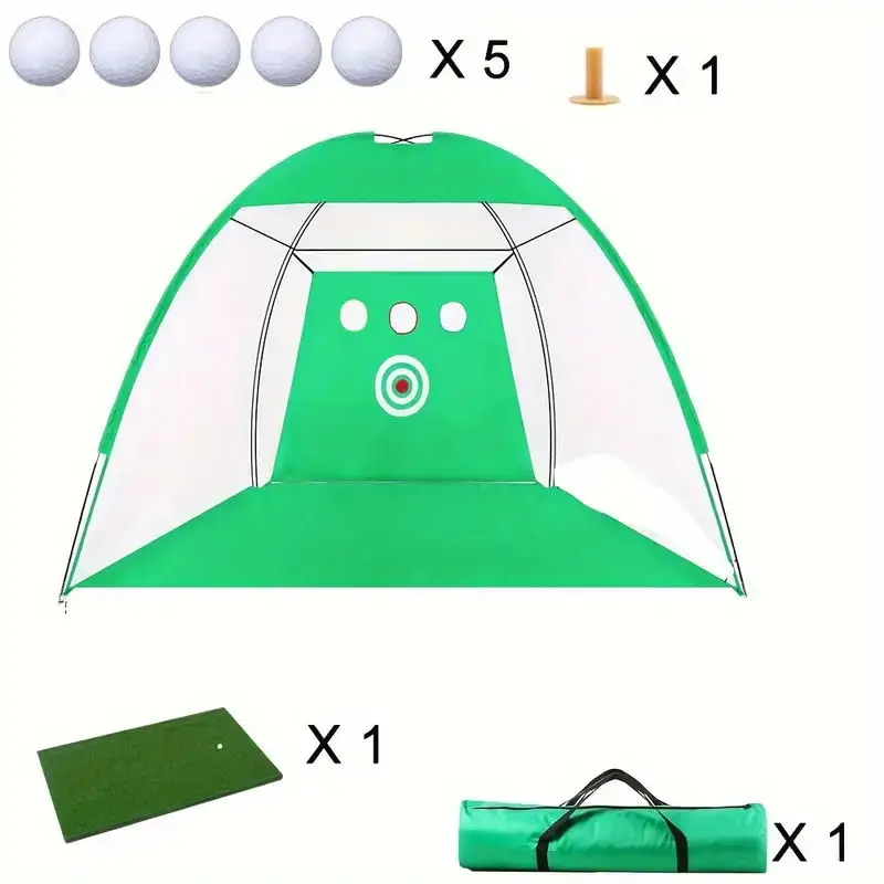 

Тренировочная сетка для гольфа в старом стиле для использования в помещении с режущей штангой, тренировочные принадлежности для гольфа