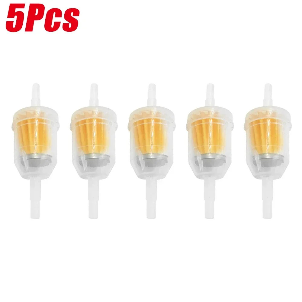 10 Stuks Universele Benzine Gas Brandstoffilter Auto Innerlijke Brandstoffilters Motorfiets Scooter Benzine Oliefilter Tool Moto ATV Brandstoffilter