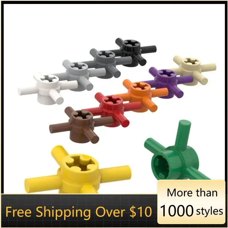 10 قطعة عالية التقنية تجميع الجسيمات 48723 المحور 68888 موصل محور الطوب اللبنات استبدال جزء لعب هدايا الأطفال