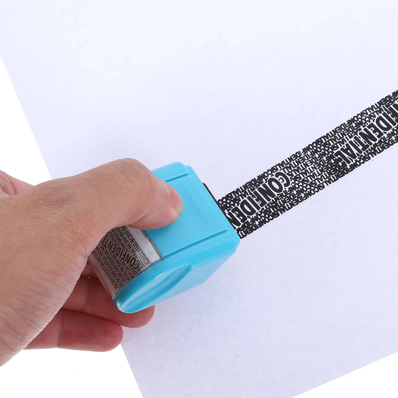 

Privacy Protection Roller Stamp Neutral Design Identity Protection Roller for Mailing Office Security Stamp Confidential