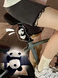 Panda Bike decoration cute car accessories road bike mountain bike doll accessories car decor accessories for car