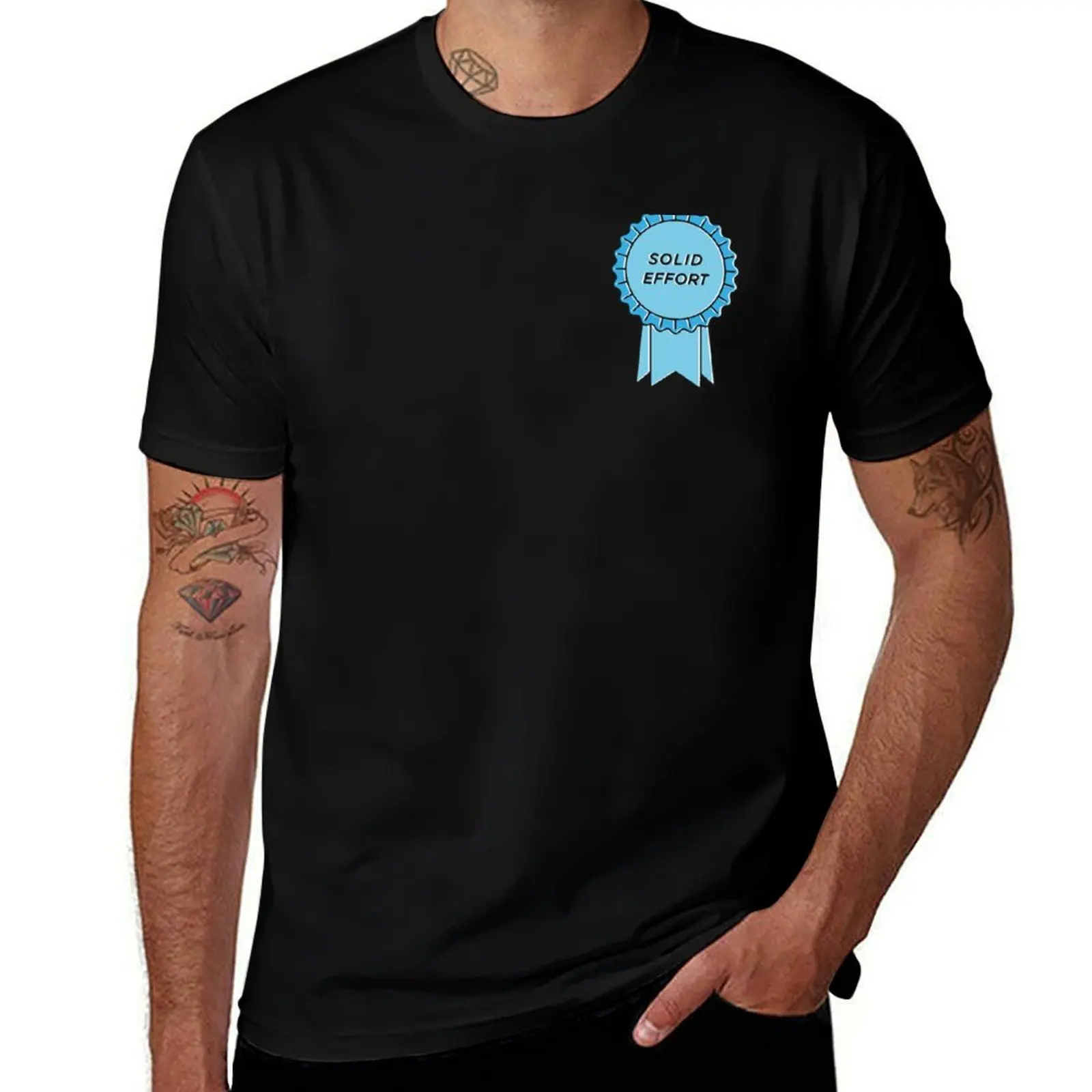 solid effort T-Shirt funny t shirts man T-Shirt