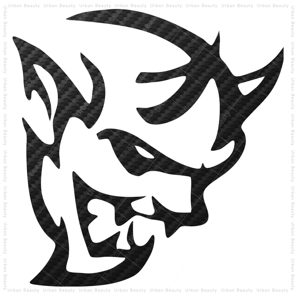 Car Stickers Decals Auto Both Body Wrap DIY Vinyl Film Automobiles Decoration For Dodge Demon Fangs Hellcat HEMI Sneaky Stryker