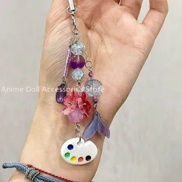 Anime Love and Deepspace Rafayel Handmade Beading Phone Charm Backpack Pendant Decorative Props Birthday Gift