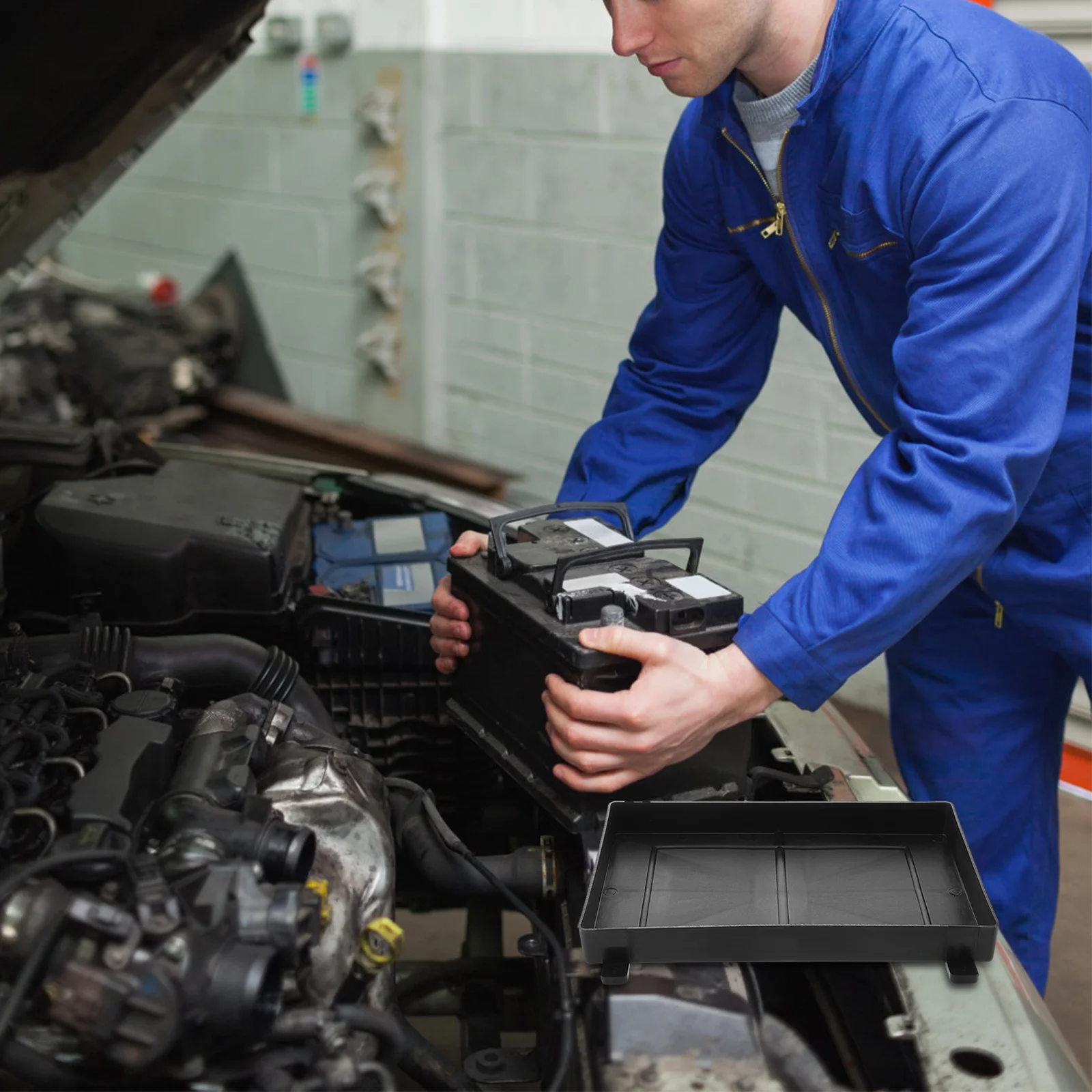 حامل صينية عالمي، جزء سيارة مقاوم للماء بسعة كبيرة لمركبات القارب Rv على الطرق الوعرة، تخزين موثوق وآمن #3