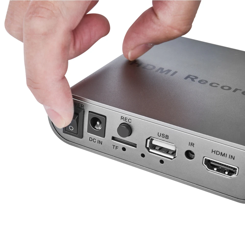 Recorder HDMI-compatible Device Video Capture Game Video Recorder HD Video Capture Box HDMI/VGA/CVBS HDMI Video Live-streaming