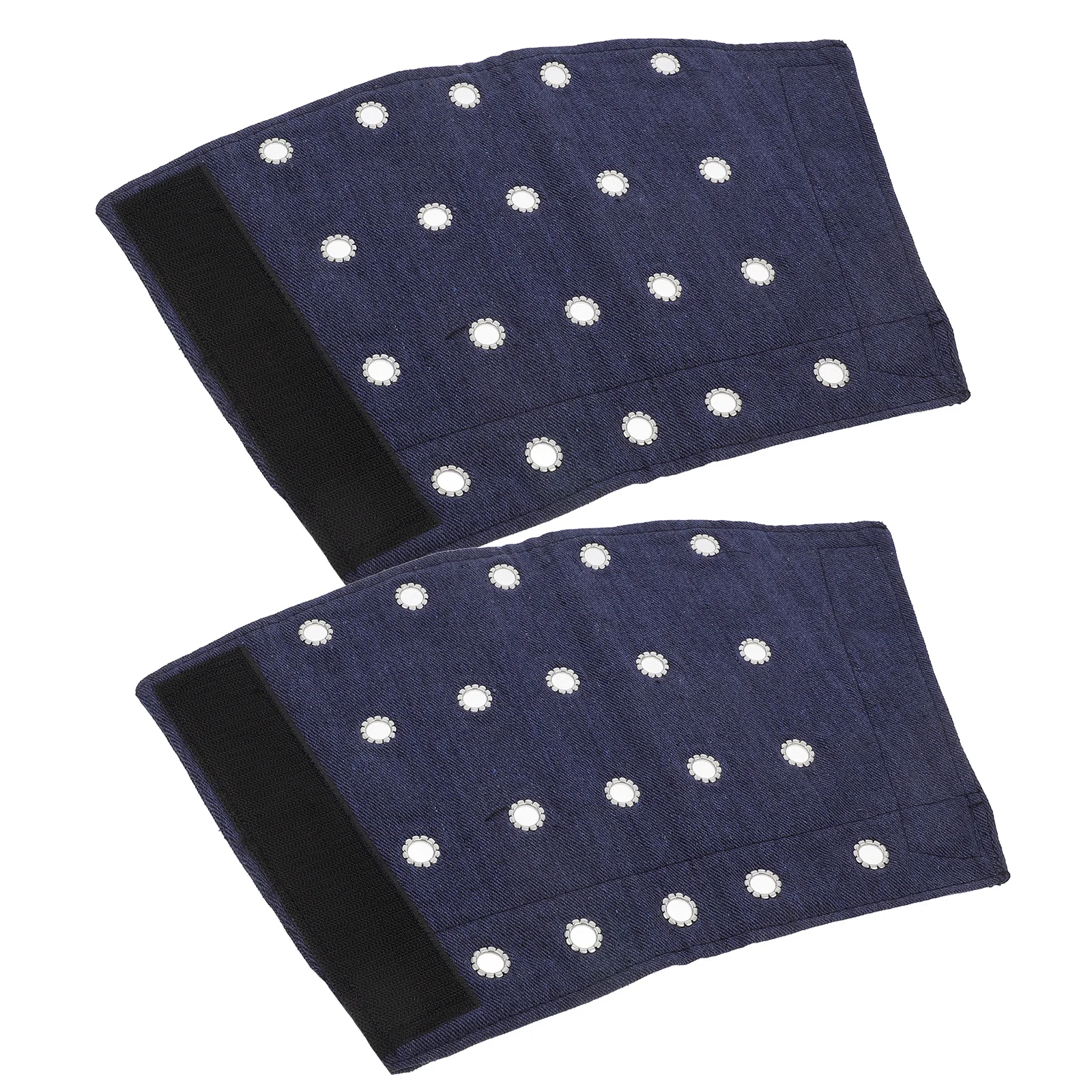 1 زوج قطع مقاومة أكمام أذرع تبريد دائم الدنيم الصلب حماية مقاومة للخدش لحام الزجاج الصلب العمل الساعد حامي #6