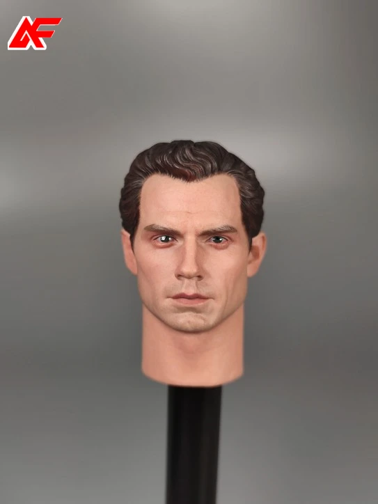 1/6 Scale Henry Cavill Head Model For 12 inches Male Action Figure Body