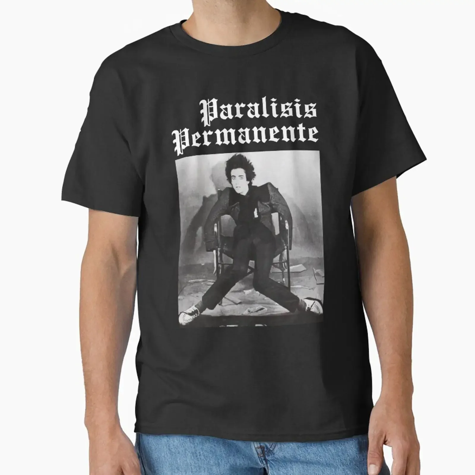 Permanent Paralysis designed and sold by paramarket vintage Washed Unisex Stylish homme Versatile Casual fashion Breathable