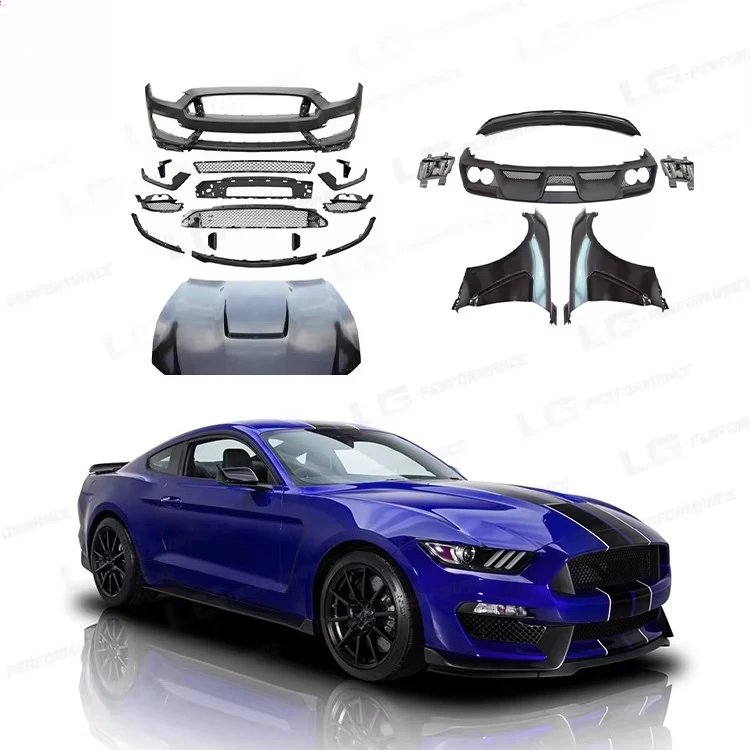 

Diffuser Exhaust Pipe Tip Wing Spoiler Hood Body Kit 2015-2017 Hot Selling 350 Body Kit Front Bumper Fender Rear