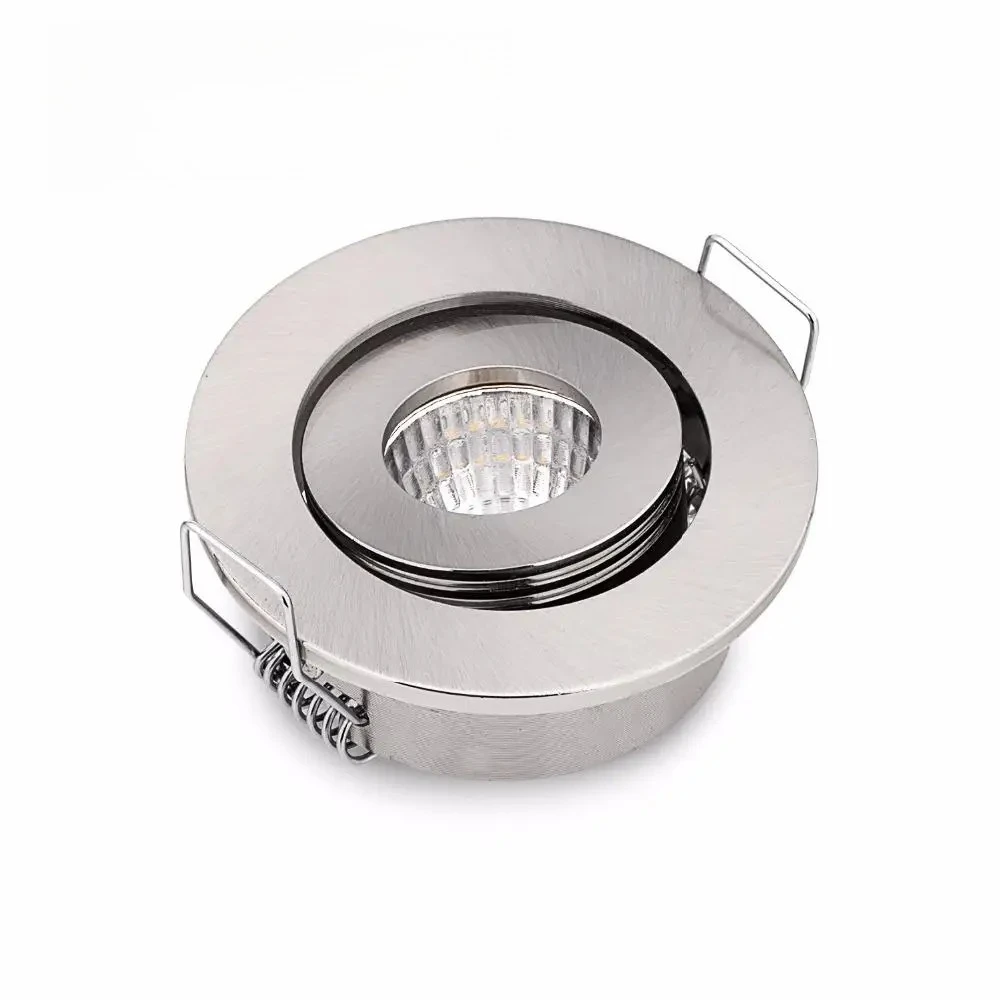 

10PCS 52mm 2 inch 3W LED Ceiling Spot Lights Recessed COB Mini LED Downlights DC12/24V Indoor Cabinet Lamp