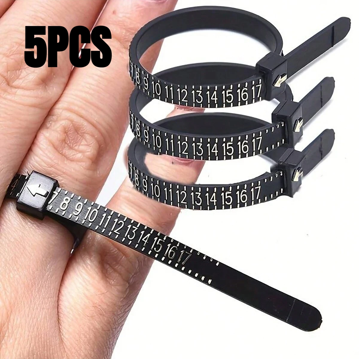 1pc Ring Size Measuring Instrument Ring Size Measuring Instrument Male and Female Finger Size, Ring Measuring Tool