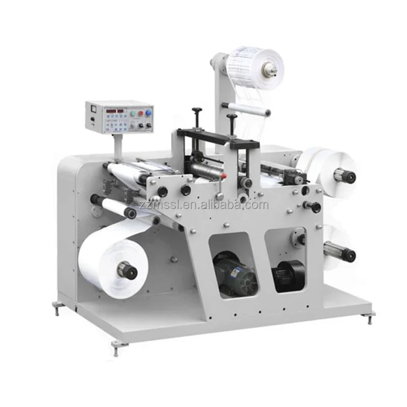 Premium Rotary Automatic Adhesive Sticker Label Die Cutting Slitting Machine with Die Cut Unit