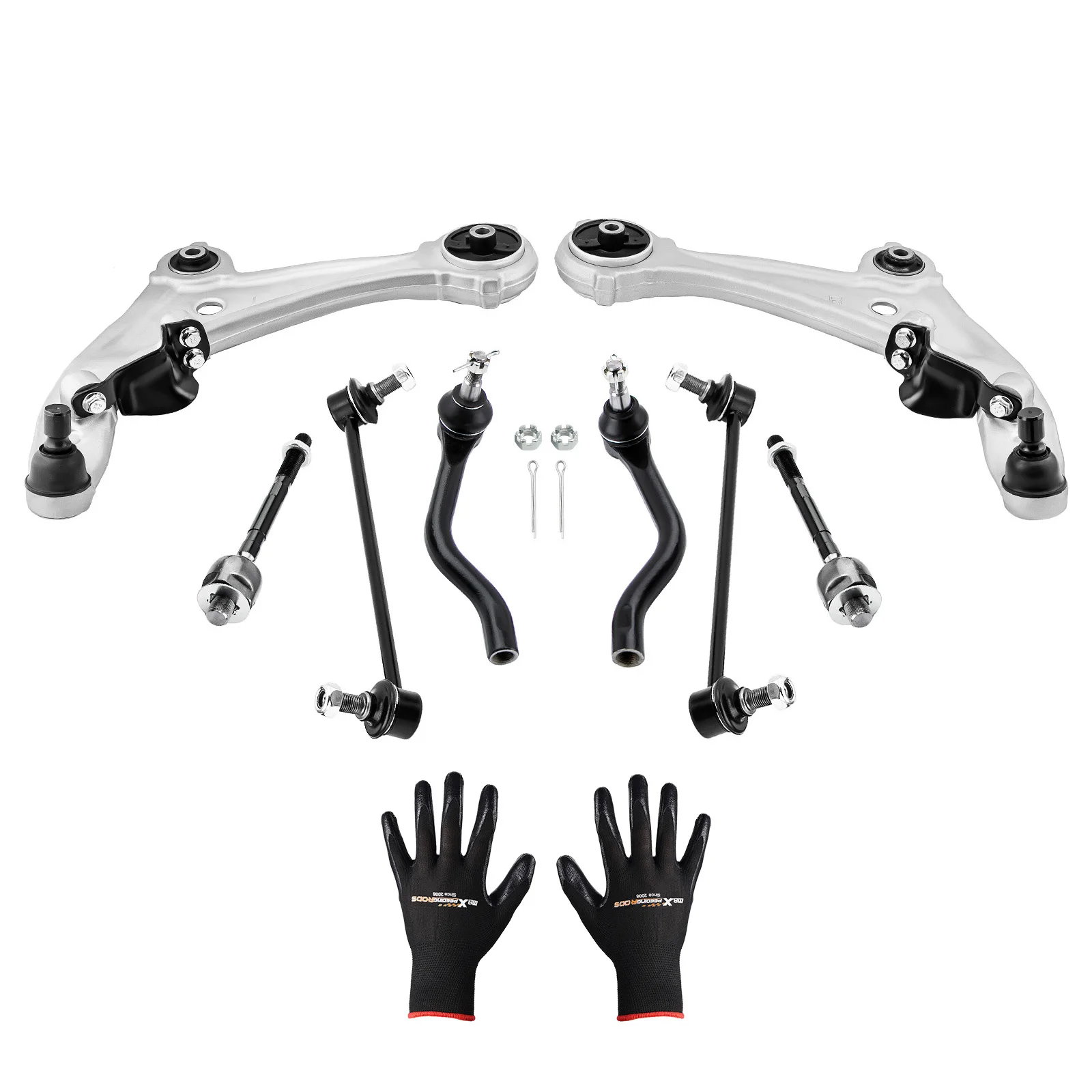 

Front Suspension Control Arm Ball Joint Tie Rod Kit for Nissan Altima 2007-2013