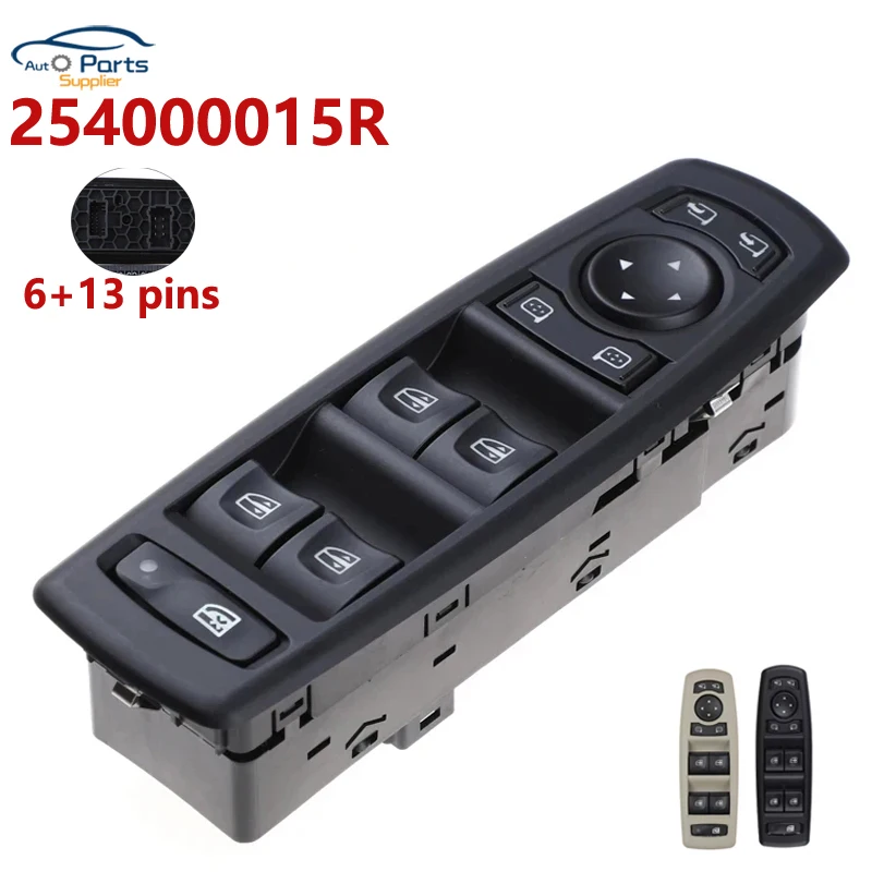 New 254000015R For Renault Fluence 2008-2016 Car Window Mirror Master Switch 7700817337 25400000 809610006R