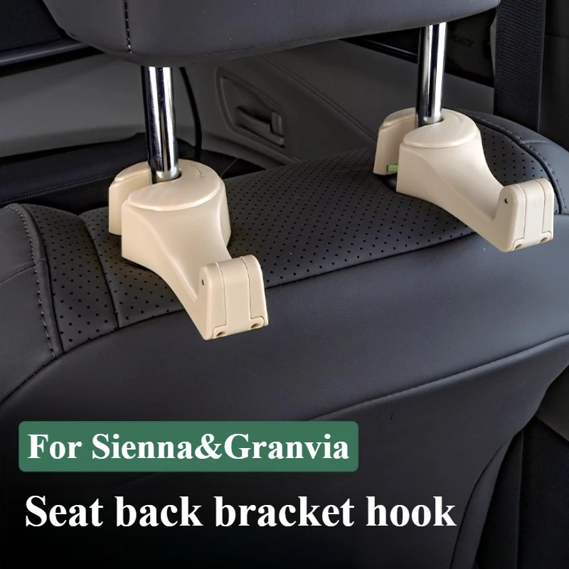 

Для Toyota Sienna Granvia крючки для сидений скрытые крючки на спинку сиденья задний ряд держатель мобильного телефона модификация салона автомобиля