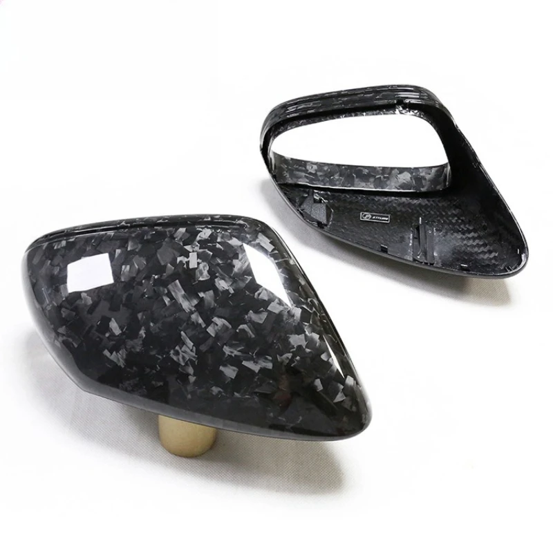 Suitable for 911Taycan992 Dry Carbon Fiber Forged/3K Replacement Mirror Shell, Cover