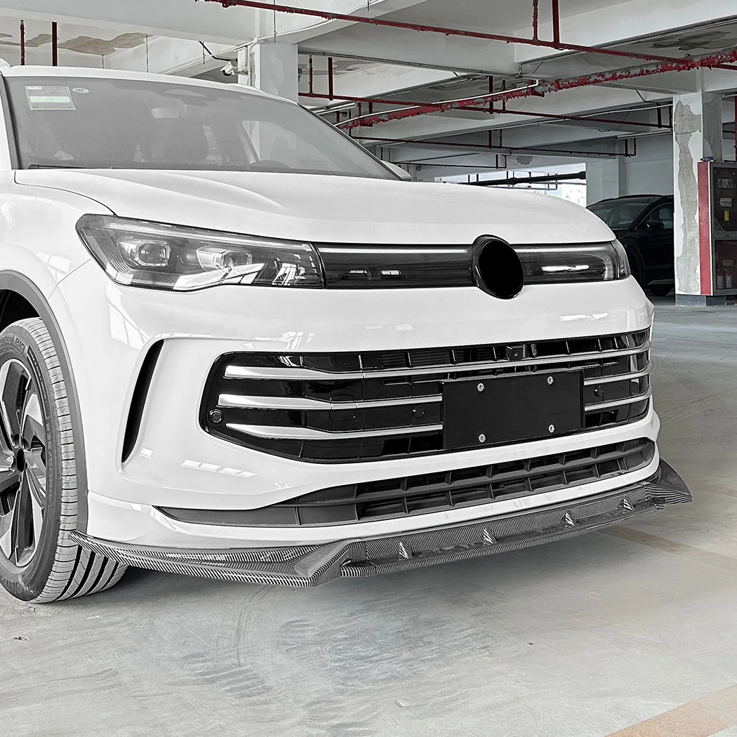 

For Volkswagen Tiguan MK3 Standard 2024 + Edition Front Bar Front Lip Front Shovel Surrounded Modification Accessories