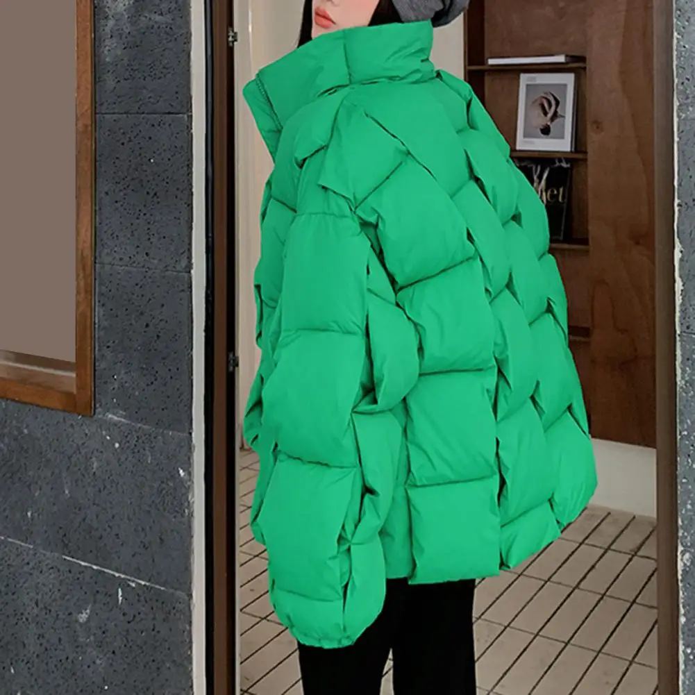 

2025 Jacket Women Winter Jacket Woman Parkas Solid Thicken Warm Female Snow Coat Cotton Padded Outwear Clothes Outwear Parka