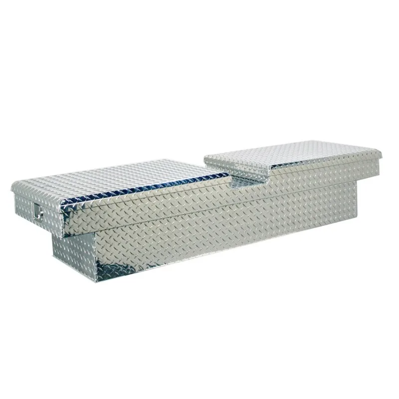 Caja de herramientas de alta calidad, remolque impermeable, caja de herramientas de aluminio para camión, cerradura, camioneta, cama, almacenamiento