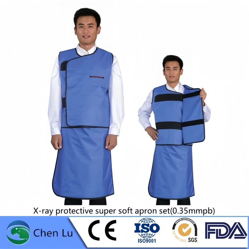 

X-ray protective super soft lead apron doctor Interventional surgery radiological protection 0.35mmpb trace lead clothing