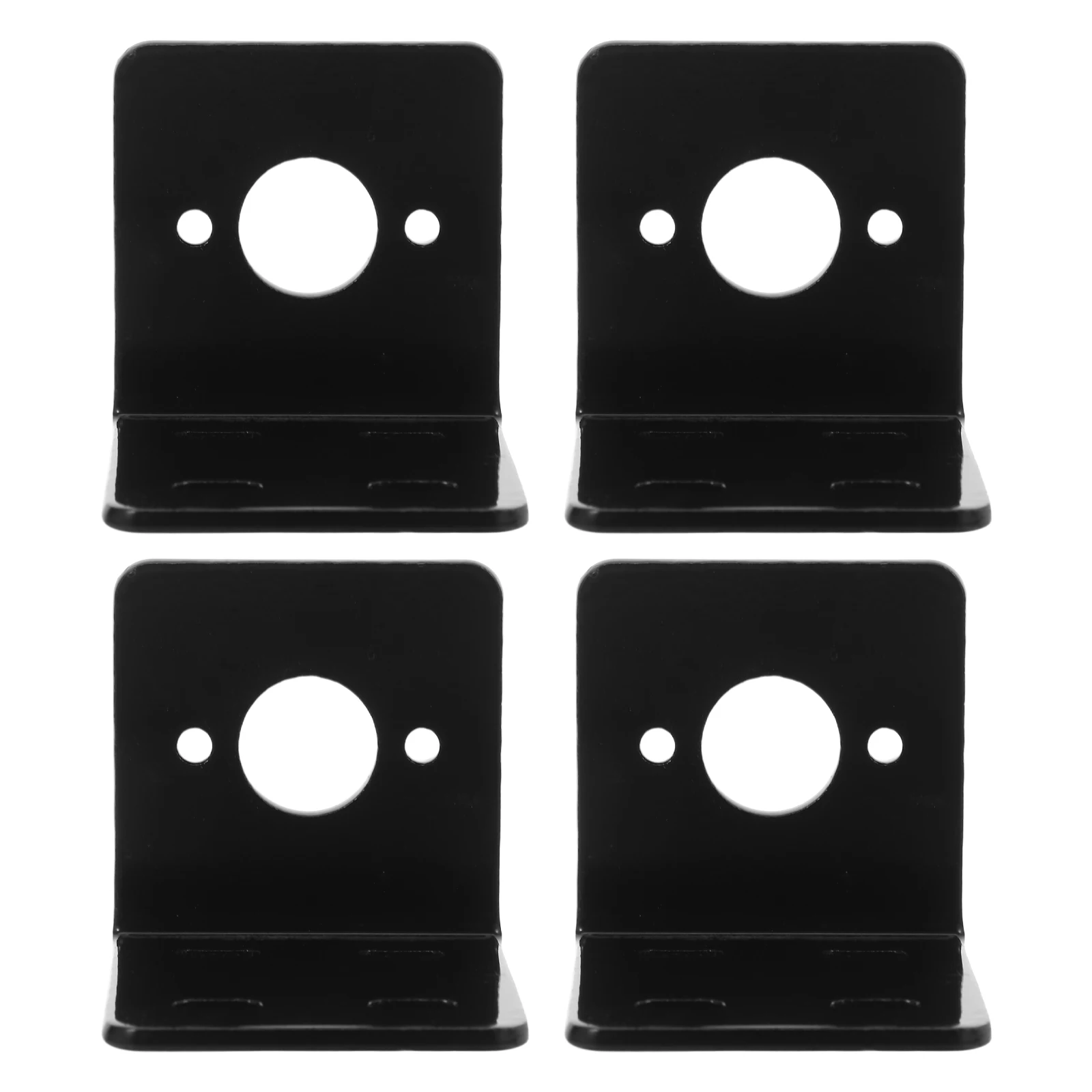 

4Pcs Electric Motor Mounting Base Heavy-Duty Metal Fixed Bracket Holder for Gear Stepper Motors Engine Stand Electric Motor Base