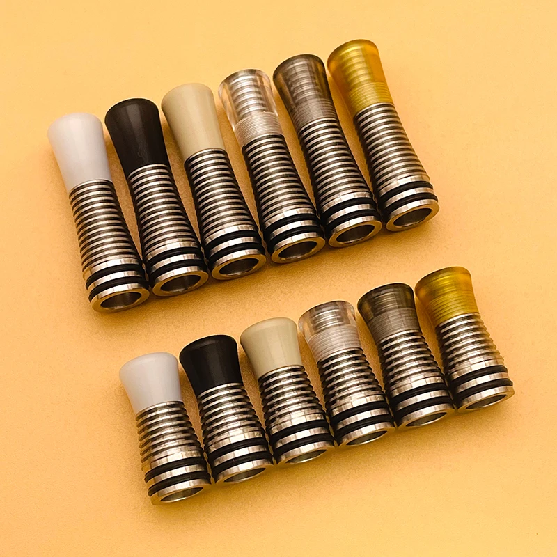 DSX 415 Benimaru style Drip tip 510 mtl mouthpiece long short 3.3mm inner diameter for RDA RBA RTA tank Vape accessory