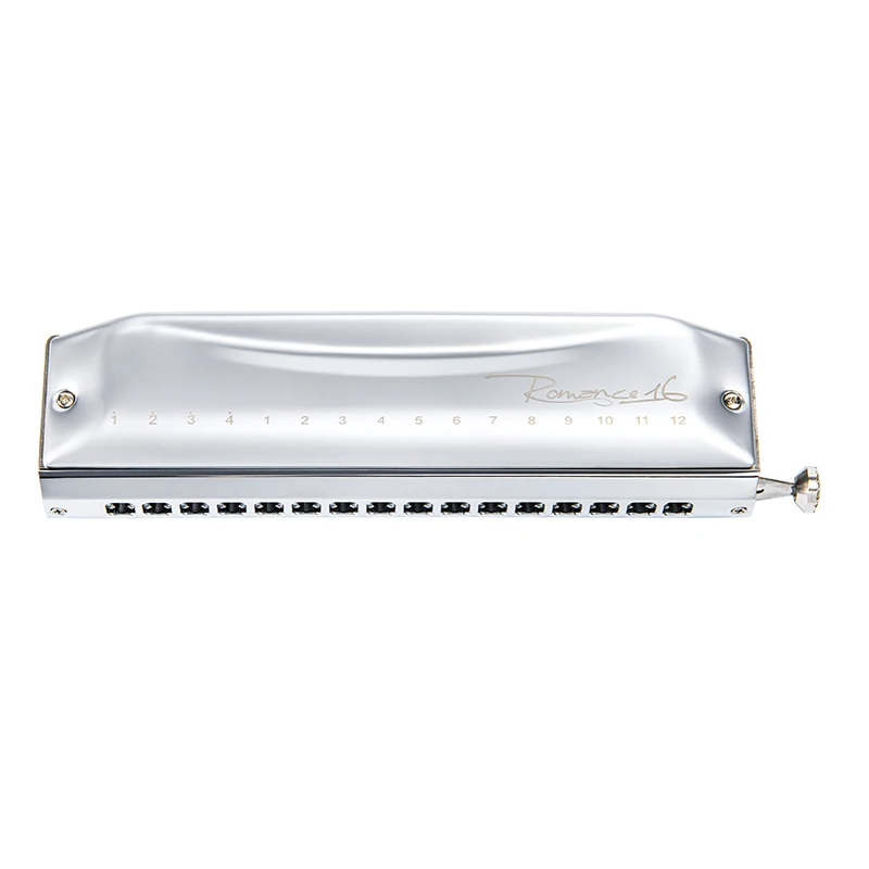 Eattop Chromatic Harmonica C Key Romance-16 Easttop 16-Hole Armonica Professional Mouth Organ 64 Note Harp Musical Instrumentos