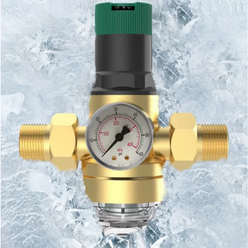 

Honeywell tap water pressure reducing valve of the same style, brass double live pipe pressure reducing valve