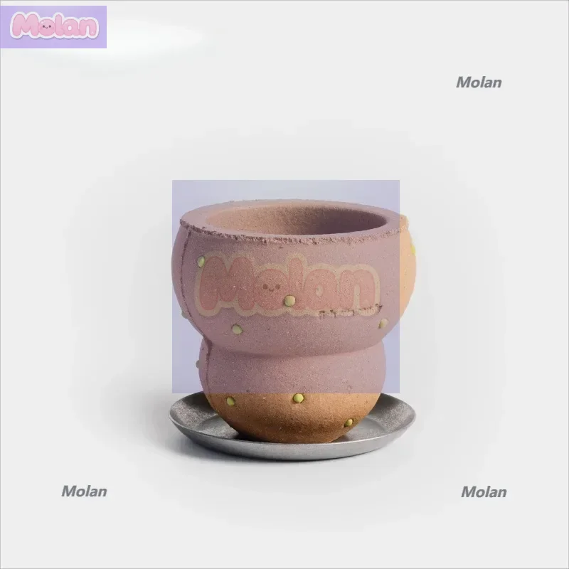 

"Bagel" mini fish eye candy ceramic flower pot green plants hot plants | SF Express delivery