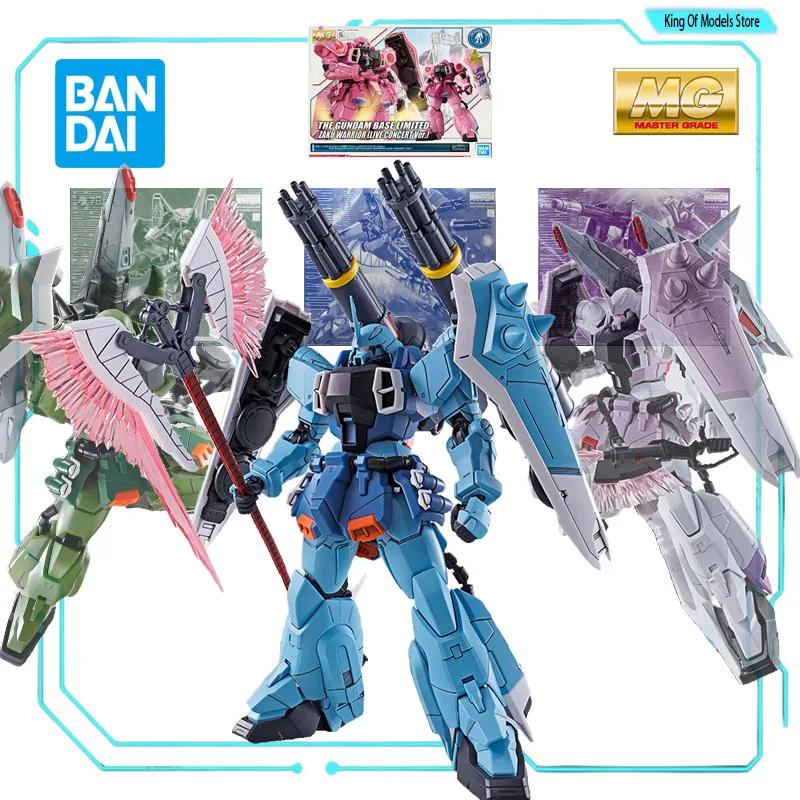 Bandai Original MODEL KIT GUNDAM MG 1/100 BLAZE SLASH ZAKU PHANTOM Anime Action Figure  Assembly Model Toys Gifts for Boys