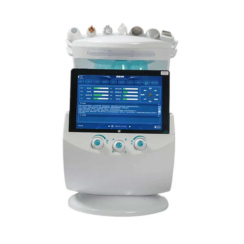 Hydrogen and oxygen small bubble beauty instrument 150W skin comprehensive management instrument skin tester