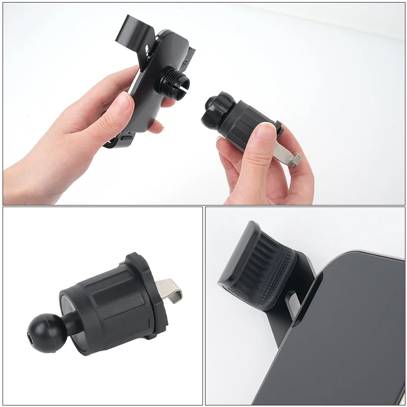 الجاذبية حامل هاتف السيارة السيارات تنفيس الهواء قاعدة تركيب مزودة بمشبك حامل هاتف الخليوي لكيا الروح Ceed سبورتاج ريو K5 أوبتيما سيراتو Proceed Venga #3