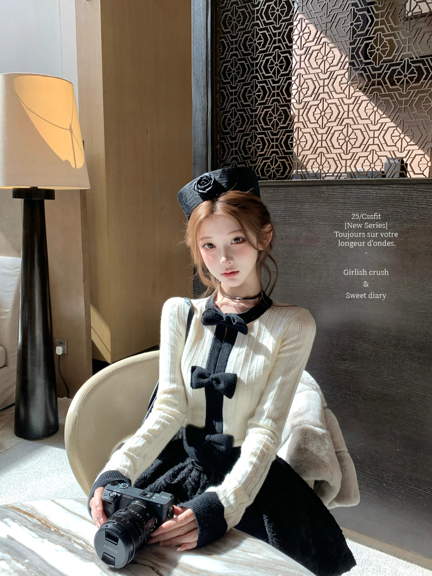 

Белый шерстяной вязаный свитер с вертикальными полосами и узором «Звездный фрагмент» для женщин, весна-осень