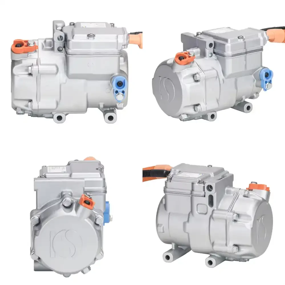 12V 18cc DC Air Conditioner Compressor for Cars for Universal Automotive AC Electric Compressor for R134a R1234yf for Vehicle