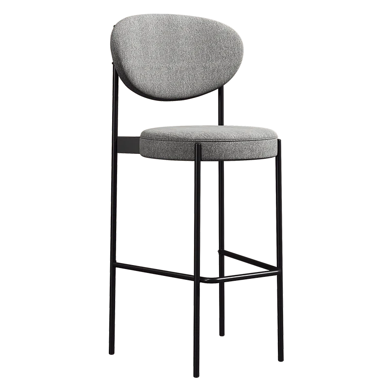 Metal Kitchen Chairs Bar Modern Design Home High Chair Nordic Style Kitchen Sillas Para Comedor Luxury Furniture