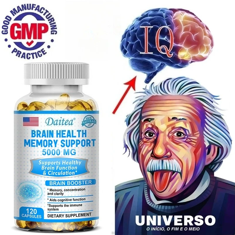Brain Health Memory Support 5000 Mg, Function & Circulation, Brain Booster