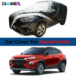 Waterproof Car Cover For Suzuki Fronx 2022-2024 Auto UV Sun Rain Snow Ice Scratch Resistant Cover All Weather Suitable