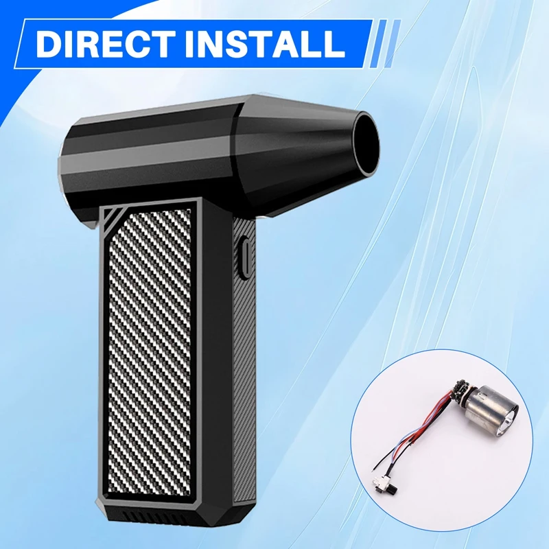 130000 RPM Brushless Motor Turbo Jet Fan Motor with Drive Board for Brushless Blower Violent Fan Brushless Motor-DTD2