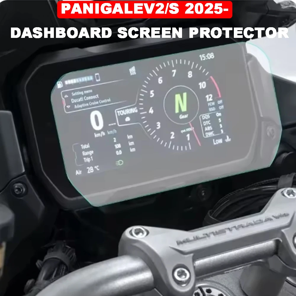 For DUCATI Panigale V2 TPU Instrument Film Accessories Motorcycle Scratch Cluster Screen Protector  LCD TFT Retrofit Parts