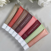 NIS Fashion Summer Fridays Lip Balm Mini Lip Gloss Set New Moisturizing Transparent Smooth Soft Tube Mirror Lipstick Lip Makeup