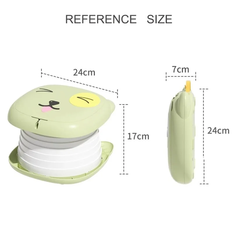 Children's Folding Toilet Baby Portable Travel Toilet Car Sealed Anti-odor Children's Potty Bathroom for Baby Children Kids ﻿